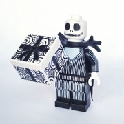 Lego Minifig 71024 coldis2-16 dis039 Jack Skellington/Jack Szkieleton