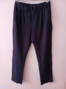 Spodnie granatowe dresowe  roz.L firmy Lager 157 wymiary opis 