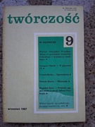 Twórczość nr 502 (9/1987) Bogusław Kierc o Przybosiu; Grzegorz Musiał