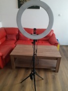 Lampa pierścieniowa Neewer RL-18 LED + Statyw | Jak Nowa!