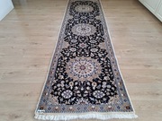 Perski chodnik Nain wełna z jedwabiem, ręcznie tkany 83x297cm nr1679