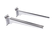 Wsporniki pod półkę (para) 30 cm na paneli Shopwall Slatwall Spacewall