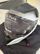 Kask motocyklowy BMW Motorrad GS Pure, biały, czarne okulary
