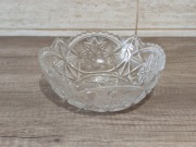 Kryształowa salaterka PRL