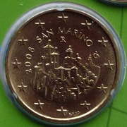SAN MARINO 2008 50 CENTÓW UNC !!!!!!!!!!