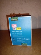Zasilacz impulsowy NDR-480-48 48V 10A na szynę DIN