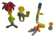 SIMPSONS / ZESTAW 5 FIGUREK / LATA 90 / FOX
