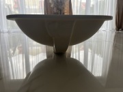 Umywalka podblatowa prostokątna 42 cm