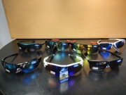 ZESTAW 7 PAR Okulary Sportowe UV400 Polaryzacja | MIX MODELI