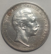 3 marki 1910 A Wilhelm II Cesarstwo Niemieckie  Nr 109