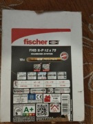 Fischer FHB II-PF 12 x 75 Kaseta Highbond High Speed 12 mm 500548 10 szt.