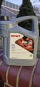 Olej silnikowy ROWE HIGHTEC SYNT RS HC 0W20 5L NOWY + 1 litr dolewka