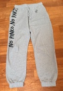 Pinko szare spodnie dresowe rozmiar S