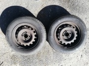 2 koła corsa vectra astra combo felgi stal 13"4x100 opony letnie?175/70 5mm