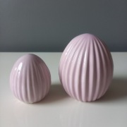 JAJKA WIELKANOCNE PORCELANOWE LILIOWE 2 SZT