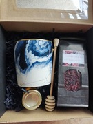 MINI BOX zestaw prezentowy K&H dla Niego - Duży Kubek Morskie Fale prezent