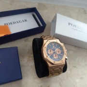 Bardzo ELEGANCKI Chronograf zegarek Poedgar clasic nowy