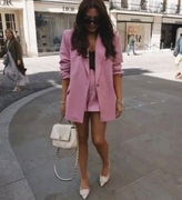 ZARA GARNITUR KOMPLET RÓŻ LEN BLOG NOWY R.S!