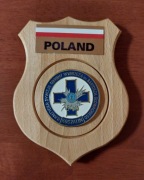 Ryngraf 8 Dywizji Obrony Wybrzeża z Koszalina z podziękowaniem dowódcy