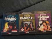 zestaw dvd sylwester stallone Rambo cz 1-3