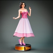 Figurka druk 3D żywica " Lorraine Baines McFly - F1580 " - 120 mm