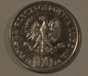 Moneta 100 zł 1985 rok Cent. Mat. Polki