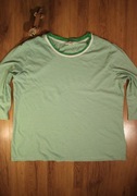 Bluzka s.Oliver r. XL w paski zielona damska bawełniana
