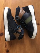 Friboo 28 Sneakersy wysokie skórzane buty