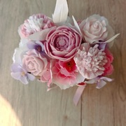 Box mydlany handmade pachnące mydełka walentynki dzień babci 