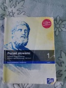 ponad słowami 1 część 1 i 2 podręcznik do języka polskiego