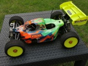 Model RC buggy 1:8 Mugen MBX8/8R nitro podwozie 