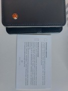 Portfel Batycki skórzany czarny