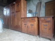 Komplet mebli - 2 szafy, komoda i szafka, odbiór Podkarpacie