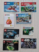 Instrukcje papierowe Lego City / Star Wars / Creator / Fornite / inne