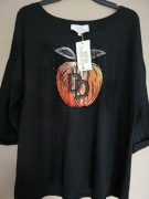 Bluzka Blink blink By Myluxe czarna rozmiar 46/48