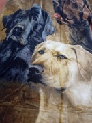 Koc akryl 160x200 AKRYLOWY gładki ciepły NARZUTA