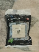 CAK1.01/41 - Gniazdo antenowe TV pojedyncze końcowe Simon10 Krem 