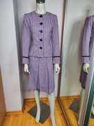 Fioletowa garsonka 40 Nowa Metki Spódnica Żakiet (17)