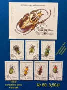 Znaczki fauna:80: owady- Madagaskar 1993r 