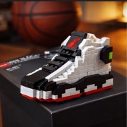 Model kolekcjonerski sneakers–kultowy styl Jordan-klocki konstrukcyjne