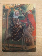 Absalon Stumme Ucieczka do Egiptu  Muzeum Narodowe w Warszawie Pocztówka