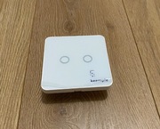 Keemple Inteligentny włącznik światła podwójny Z-wave Smart Home
