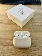 Apple AirPods PRO 2 gen - super stan (nowe zatyczki)
