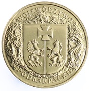 Moneta 2 zł Województwo Podkarpackie - 2004 rok
