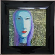 Obraz za szkłem, H. Chroboczek 