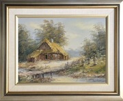 Obraz Wiejska chata Fijałkowski (oryginał)