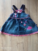 Bluezoo sukienka jeans 62 0-3