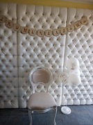 Pikowana ścianka ,tło Glamour - wynajem