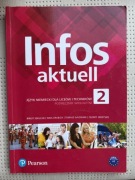 Infos aktuell 2 podręcznik + płyta język niemiecki Pearson liceum
