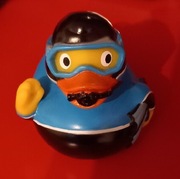 Gumowa kaczka nurek płetwonurek 